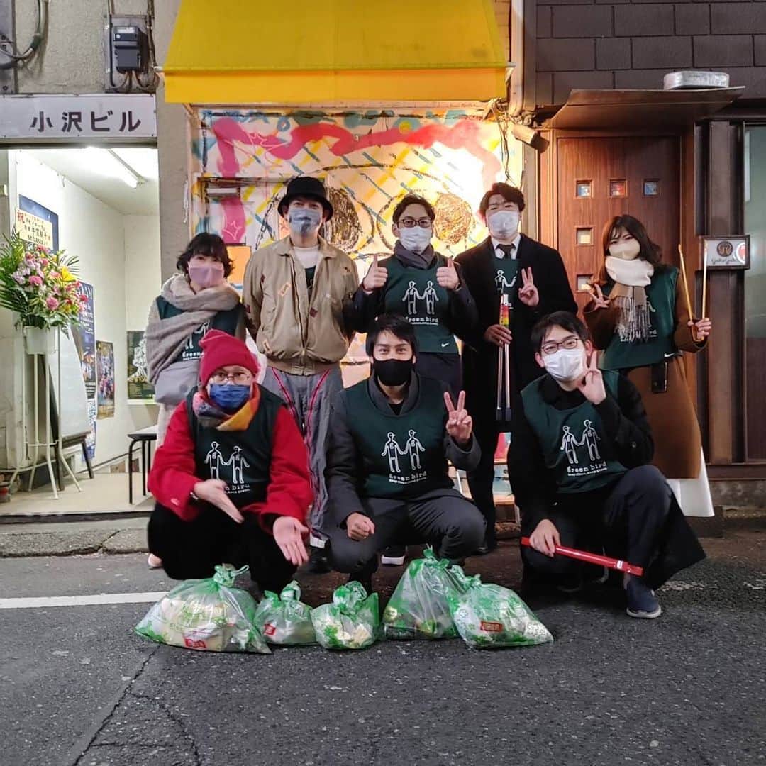 櫻田宗久のインスタグラム：「. 2月のゴミ拾いも無事終了！ 寒い中おつかれさまでした〜」