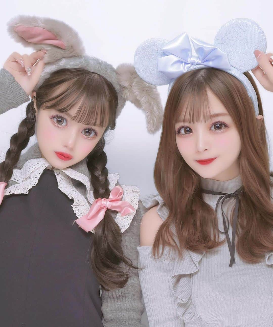 すみだかほのインスタグラム：「みかことディズニーシーいった🌊💖 まつげは @une_fleur_rino さんにやってもらいました💕 ディズニーの写真またのせるねー！」