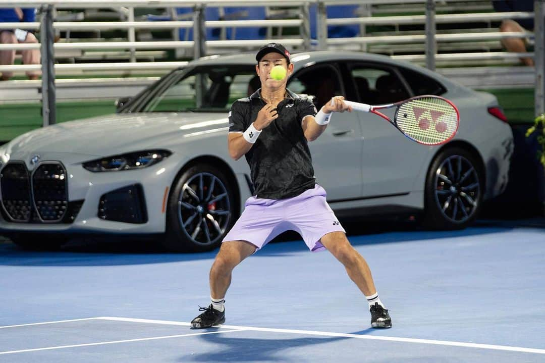 西岡良仁さんのインスタグラム写真 - (西岡良仁Instagram)「Tough day @delraybeachopen yesterday. Stay Florida few more days then next stop is Acapulco 🇲🇽. #florida #delraybrach #yonex #mikihouse #morinaga #tennis #atptour #atp250」2月17日 1時00分 - yoshihito0927