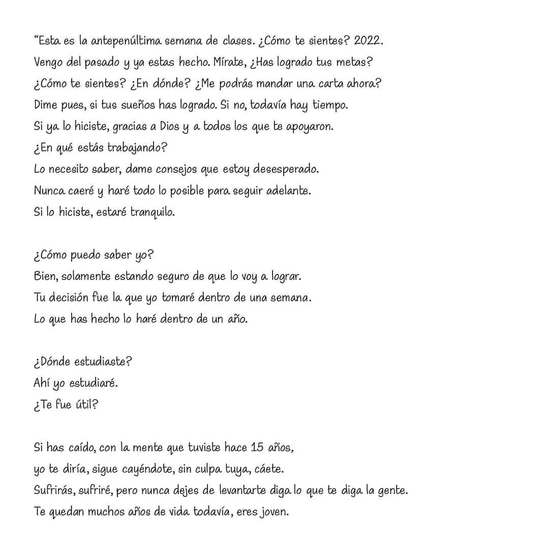 エリック･フクサキさんのインスタグラム写真 - (エリック･フクサキInstagram)「✉️ Carta de Eric Fukusaki de 16 años para Eric Fukusaki de 31 años.   Dos semanas antes de graduarnos del colegio nos hicieron escribir una carta para el yo del futuro (15 años después) y llegó a mis manos hace unos días.   Familia, le respondemos? ✍️  ✉️ 16歳のエリック・フクサキが31歳のエリック・フクサキに送る手紙  学校を卒業する2週間前に書いた、未来の自分への手紙が数日前に届いた。  ファミリア、彼に手紙を送りましょうか？✍️  @ericfukusaki  @di.cosmo.ib @marcosfukusaki @carmenmontwong  @inspire.kenneth  @dennisfukusaki  @colegiodelainmaculada.jesuitas   #cartadelpasado #16años #31años #10aniversario #carreraartistica #tiempo #esperanza #sueños #adolescencia #希望 #青春 #過去の手紙 #夢 #時間 #16歳 #31歳 #歌手 #10周年 #アーティスト」2月17日 9時34分 - ericfukusaki