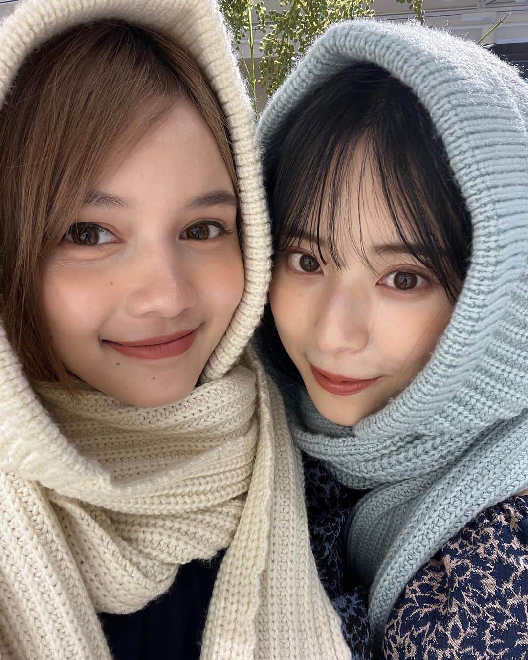安田乙葉さんのインスタグラム写真 - (安田乙葉Instagram)「いつのやねんの👭📸 やっぱりおそろい可愛いにゃ」2月17日 10時39分 - happyotoppy