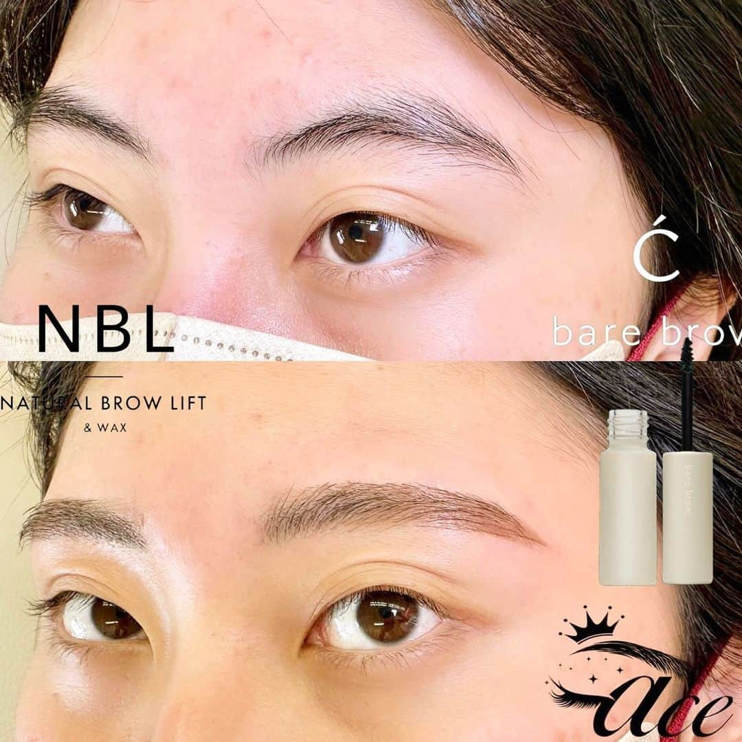 さえんまさんのインスタグラム写真 - (さえんまInstagram)「NBL ナチュラルブロウリフト&ワックス☽꙳⋆  @secondbeauty_eyes @second_beauty  眉メイク仕上げ 🪞WATOSA アイブロウペースト、ペンシル使用 @lewatosa_official  🪞セ  bare brow 使用 New! @c_bare_beauty  ⋆┈┈┈┈┈┈┈┈┈┈┈ 強いアーチが気になる眉を 太さは残したまま理想の ふんわり垢抜け韓国平行眉へ✨  NBLで毛流れを自然に整え 濃さが気になるところを間引いてます😊 眉頭を立たせることで角度がついて 見えてしまうのが改善されますꕤ•ᴗ•  ‪𓂃 𓈒𓏸♛＿＿＿＿＿＿＿＿＿＿＿＿ 【ace】 大阪府大阪市住之江区住之江1丁目4-50 住之江コート 103 南海線 住ノ江駅 徒歩1分 TEL:06 7668 2501  ★営業時間★ 10:00～19:00(時間外も相談可) ★Instagram★ @ace_eyebrowsalon  ★オフィシャルLINE★ @09dfqah  #眉毛サロン #眉サロン #ブロウリフト #美眉ワックススタイリング #メンズ眉 #大阪眉サロン #まつ毛パーマ #まつエク #セカンドアイブロウ #眉毛スタイリング #アイブロウ #アイブロウワックス #眉ワックス #美眉 #ワックス脱毛 #住之江眉サロン #NBL #眉メイク #まつげパーマ #ゴルフ #ラッシュリフト #パリジェンヌラッシュリフト #アイブロウ #眉サロン大阪 #眉 #マツパ#ナチュラルブロウリフト #眉毛 #まゆげ #眉アゲ #韓国眉毛」2月17日 15時35分 - sae_yoshinari