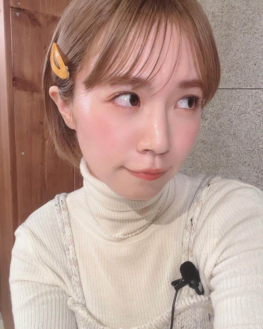 菜乃花のインスタグラム：「ひっそりと久々のハイトーンでした🍊」