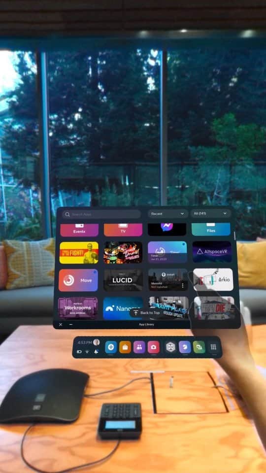 マーク・ザッカーバーグのインスタグラム：「Quest v50 rolling out soon with Direct Touch that lets you interact in VR and mixed reality with hand gestures -- much more natural.」