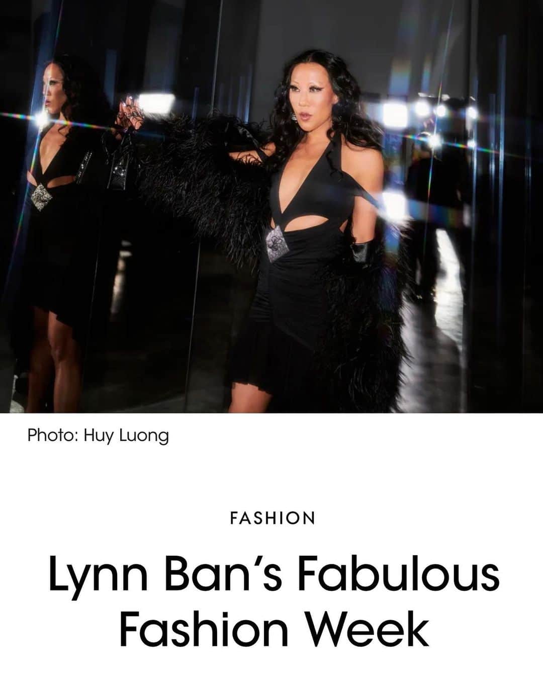 Lynn Banさんのインスタグラム写真 - (Lynn BanInstagram)「THANK YOU @voguemagazine @liana_ava @blakeabbie @huyylluong @luar @raulzepol for spending the night with me 💋💁🏻‍♀️ #VOGUE」2月18日 4時36分 - lynn_ban