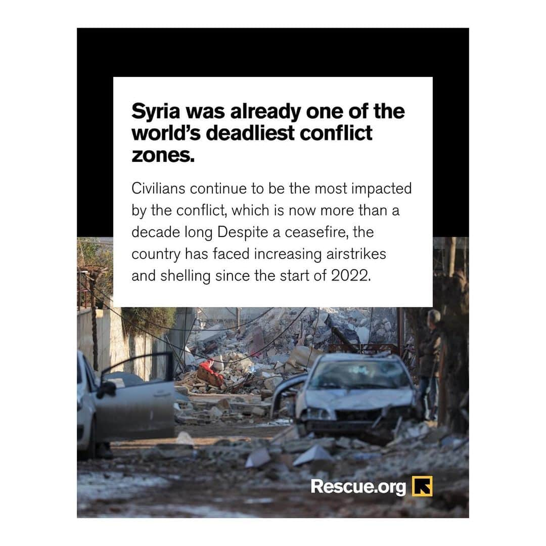 ラシダ・ジョーンズさんのインスタグラム写真 - (ラシダ・ジョーンズInstagram)「The earthquakes that recently hit Turkey, Syria and Lebanon are the biggest to hit the region in a century. More than 35,000 people have died and thousands more could still remain trapped in rubble. The impact has been devastating with freezing weather and displacement due to the ongoing war. The image are heartbreaking and suffering is unfathomable. I’m proud to support @RESCUEorg’s mission to provide life-saving health care, protection and early recovery support to people impacted by this terrible disaster. Link in story.」2月18日 4時50分 - rashidajones