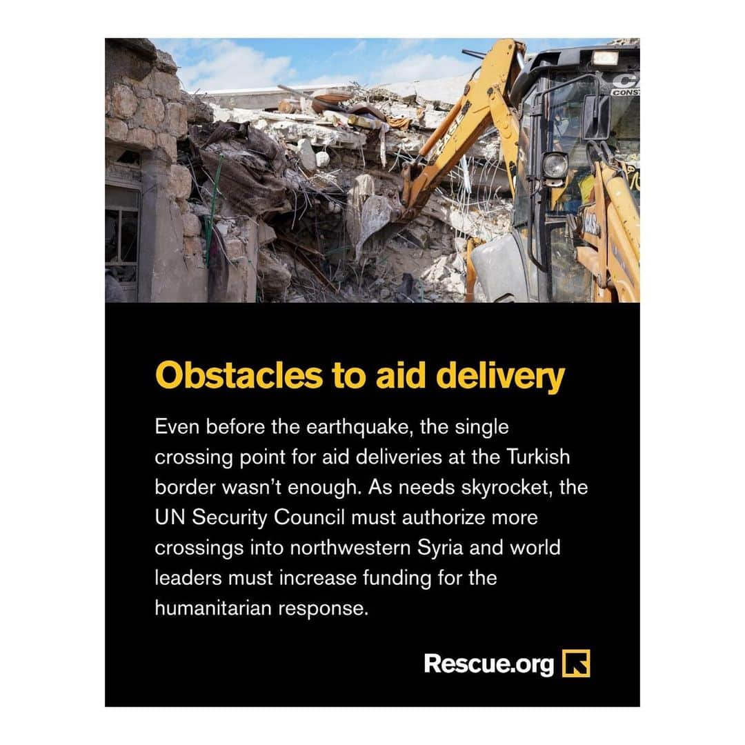 ラシダ・ジョーンズさんのインスタグラム写真 - (ラシダ・ジョーンズInstagram)「The earthquakes that recently hit Turkey, Syria and Lebanon are the biggest to hit the region in a century. More than 35,000 people have died and thousands more could still remain trapped in rubble. The impact has been devastating with freezing weather and displacement due to the ongoing war. The image are heartbreaking and suffering is unfathomable. I’m proud to support @RESCUEorg’s mission to provide life-saving health care, protection and early recovery support to people impacted by this terrible disaster. Link in story.」2月18日 4時50分 - rashidajones