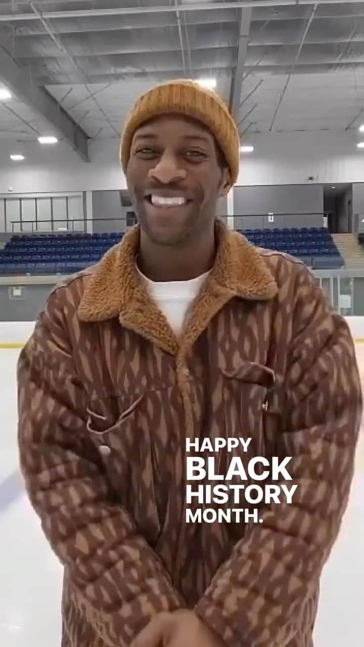 アッシャー・ヒルのインスタグラム：「SOUND ON 🔊   BHSA Coach @asherkwacie takes a moment to share with us what it’s like being one of the few BIPOC figures in our sport, and how he continues to use his voice to ensure we’re recognized, and to encourage more BIPOC youth to take up space in figure skating! ⛸️💪🏾」