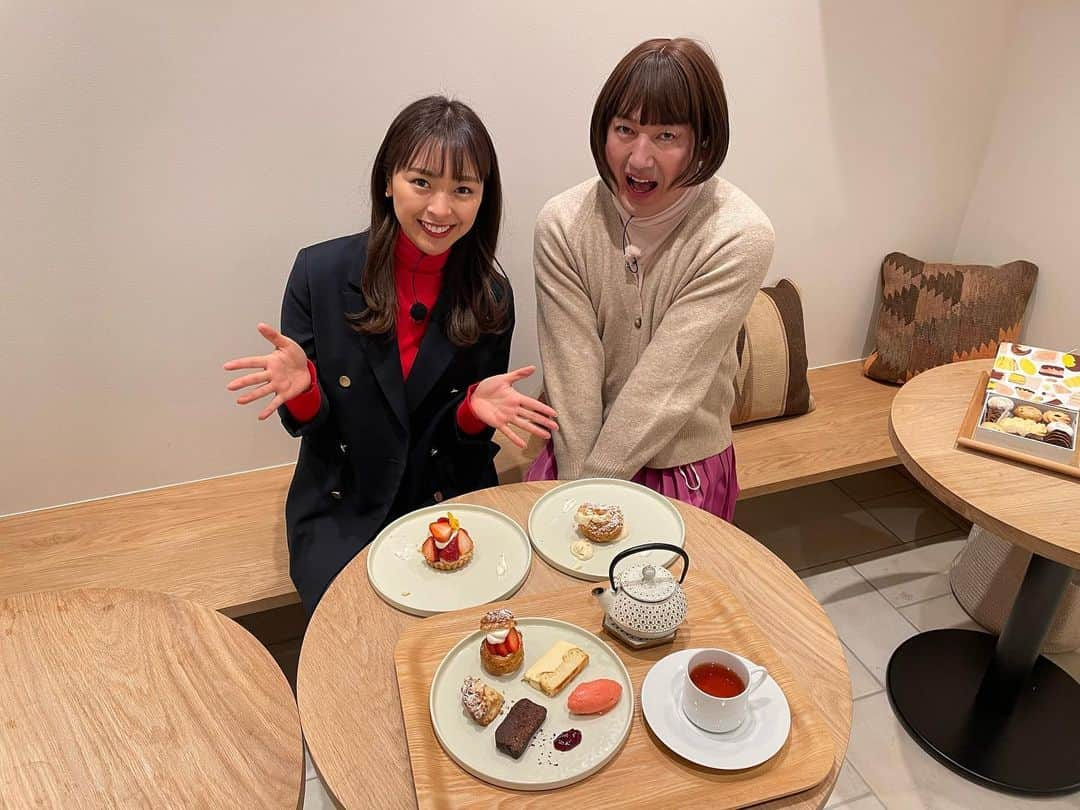 高木晴菜のインスタグラム：「あべさん毎日キャラ変に大忙し😂✨ スイーツ美味しかったなぁ🍰」