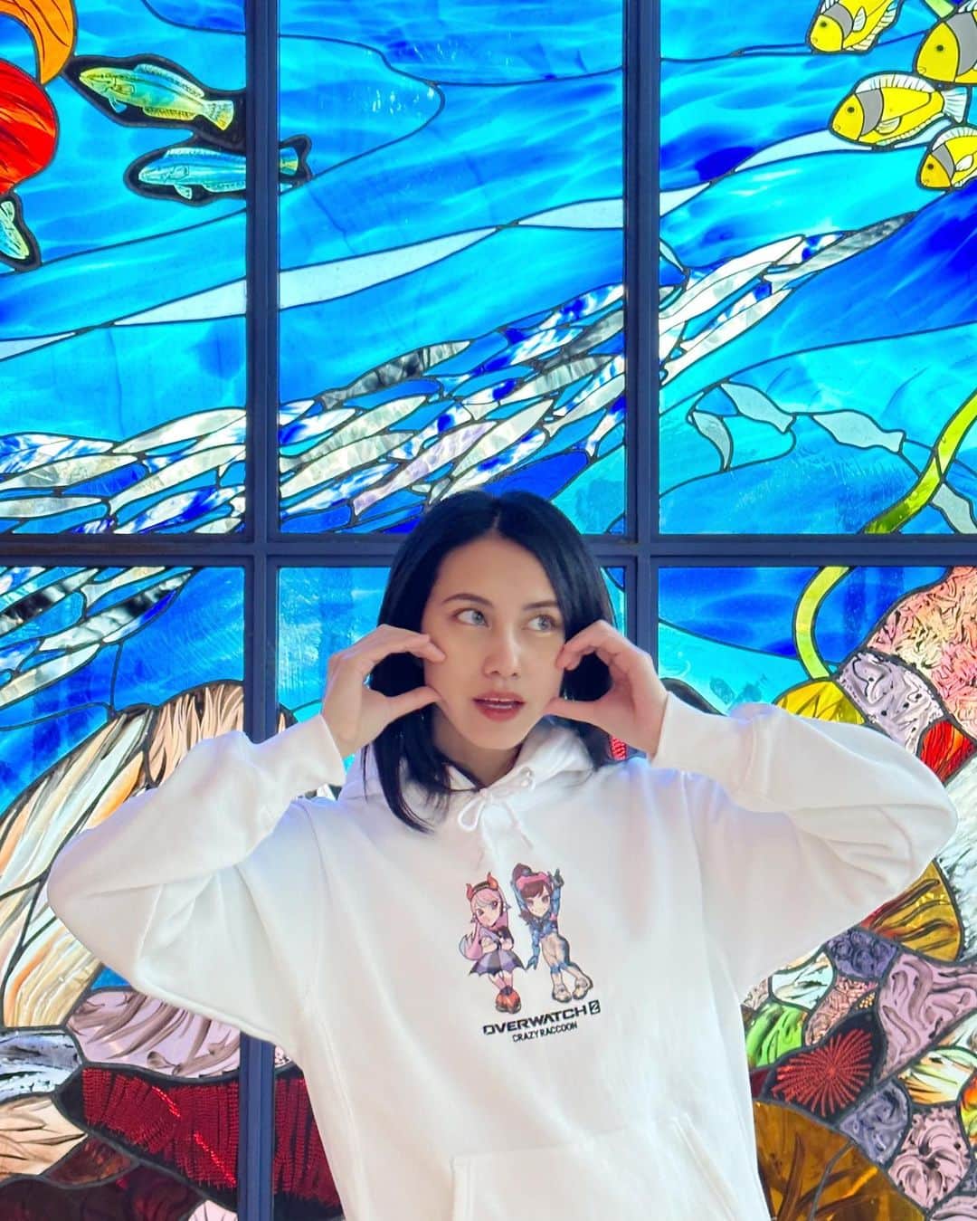 小森未彩のインスタグラム：「#crazyraccoon #selly  #CR #CRstore #OW2 #overwatch #overwatch2  @crazy_raccoon_official × @playoverwatch」
