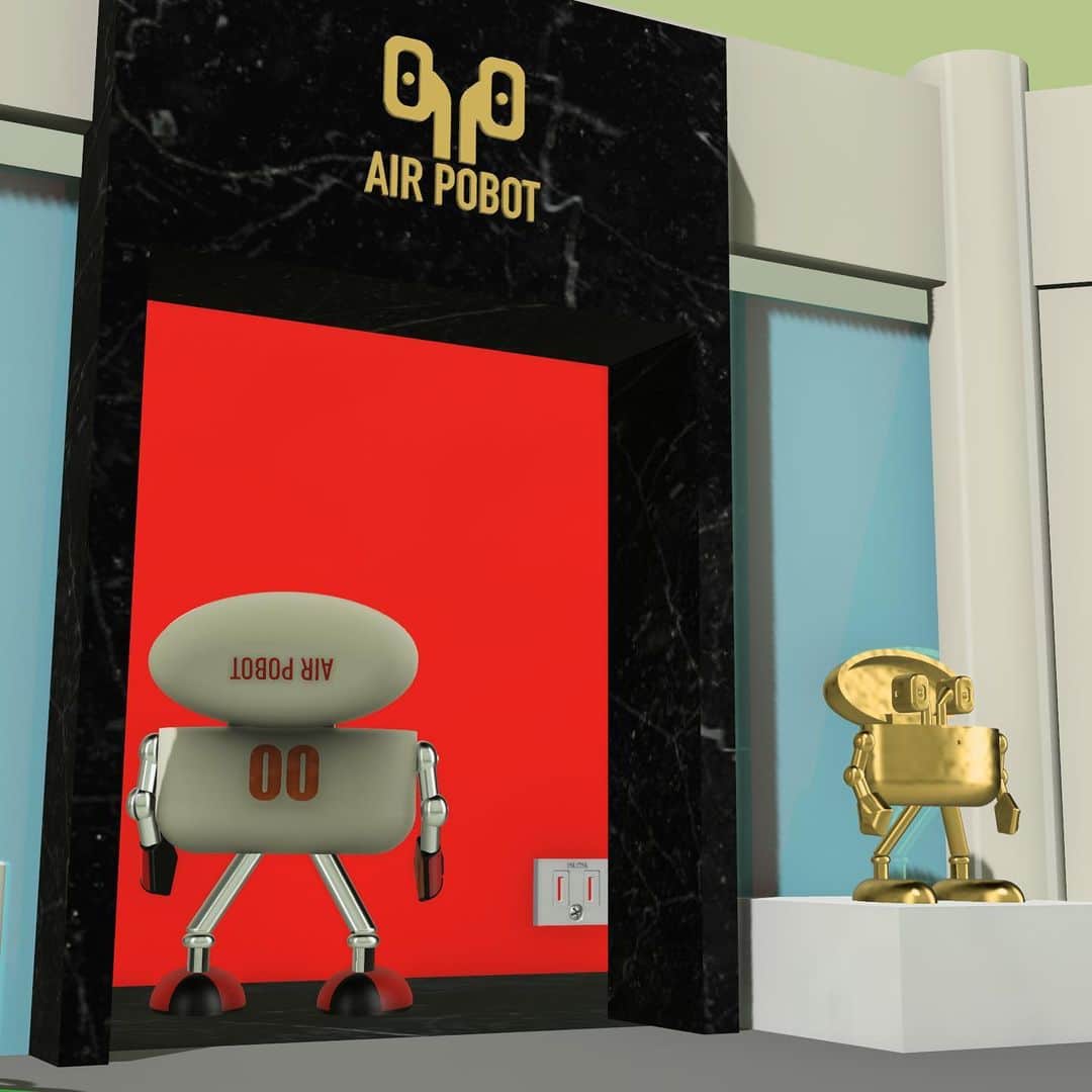 野替愁平さんのインスタグラム写真 - (野替愁平Instagram)「目をモデルチェンジしました👀  #AirPobot AirPobot Storeも完成🏛️🤣」2月18日 18時19分 - sway_ldh