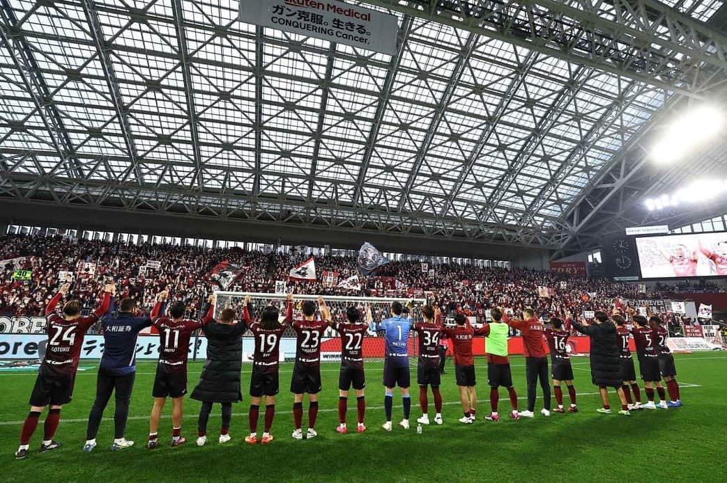 のインスタグラム：「. Important 3 points!!!  #visselkobe  #楽天モバイル #ヴィッセル神戸 #開幕戦 #16」