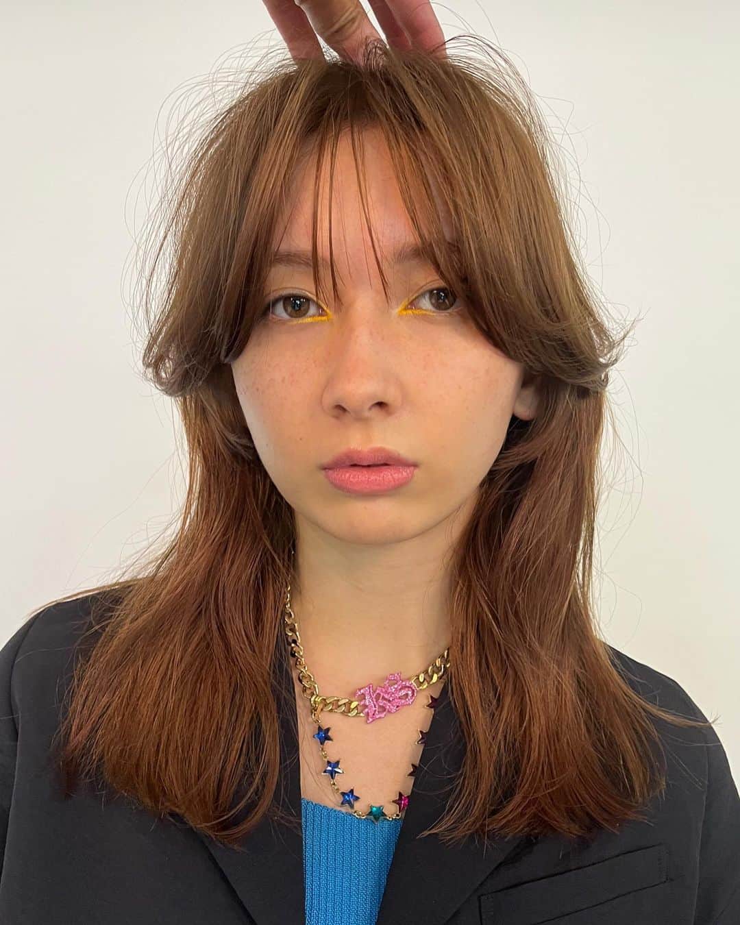 高橋忍さんのインスタグラム写真 - (高橋忍Instagram)「SPURの撮影の時の　@alice.ikeda さん。  唇とお鼻の間のカットがポイント。」2月18日 21時46分 - nanuk_takahashi.buri