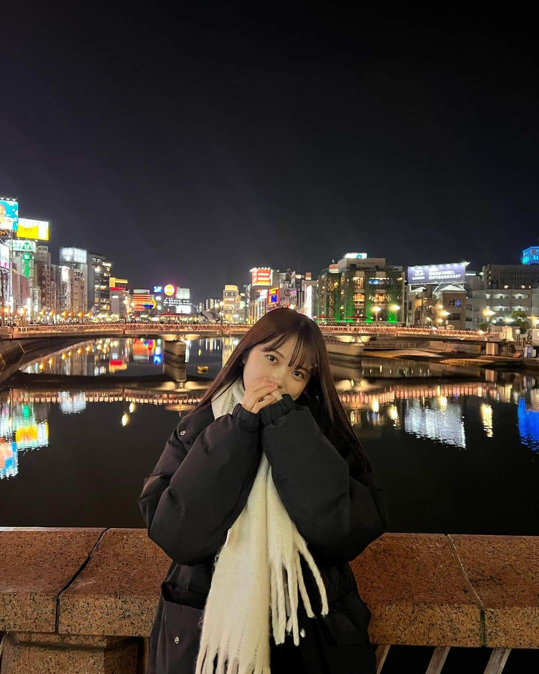 大賀咲希さんのインスタグラム写真 - (大賀咲希Instagram)「. 卒業旅行で福岡行ってきたー！ ここの夜景キレイ🥹  #卒業旅行 #福岡旅行 #福岡夜景」2月18日 22時56分 - saki_ohga