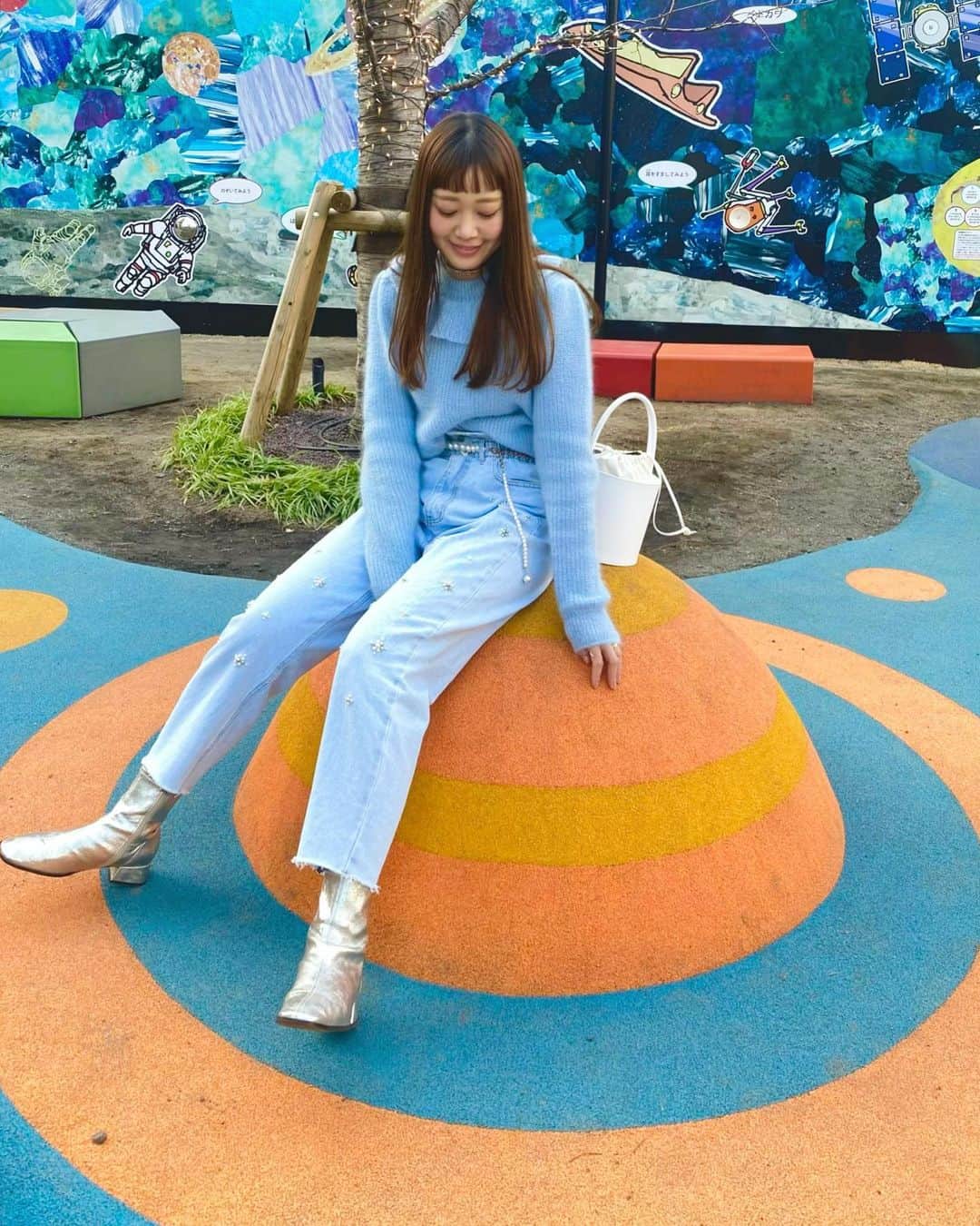 のインスタグラム：「#nanakoootd 🪐」