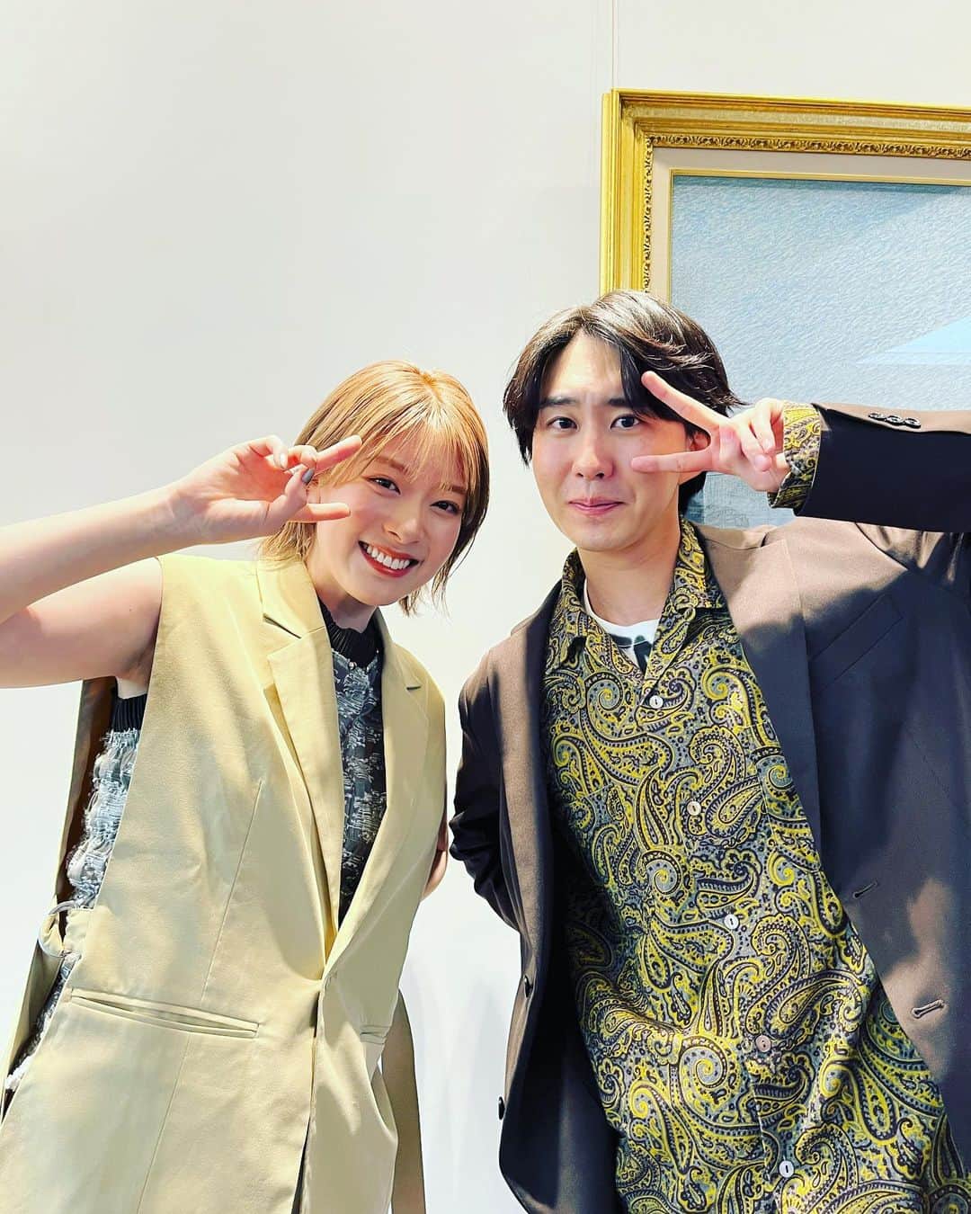のインスタグラム：「仲直りしてきました🙆‍♂️ TVerで見逃し配信もぜひ！  #あのとき告っていればどうなった  @anokoku_ntv」