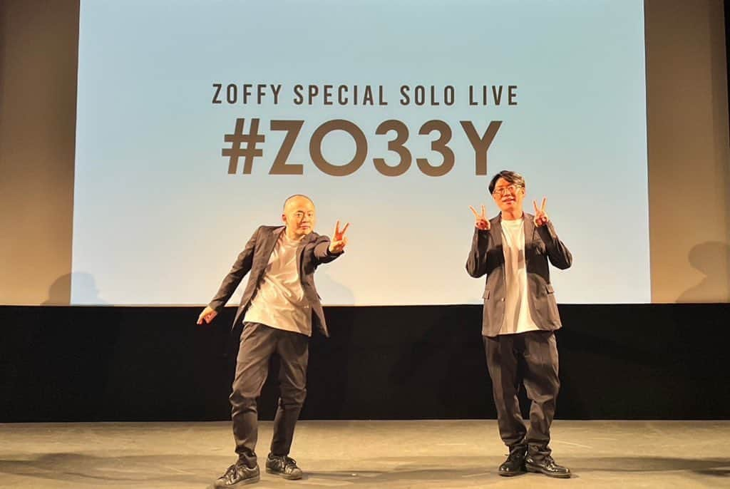 上田航平のインスタグラム：「新ネタ33本ライブ終わり。 #zo33y#ちょっと気を失ったけどなんとか最後まで出来ました」