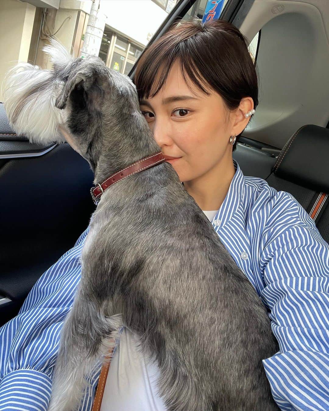 木村安梨沙のインスタグラム：「アル🐶さんとお出かけした日🌟」