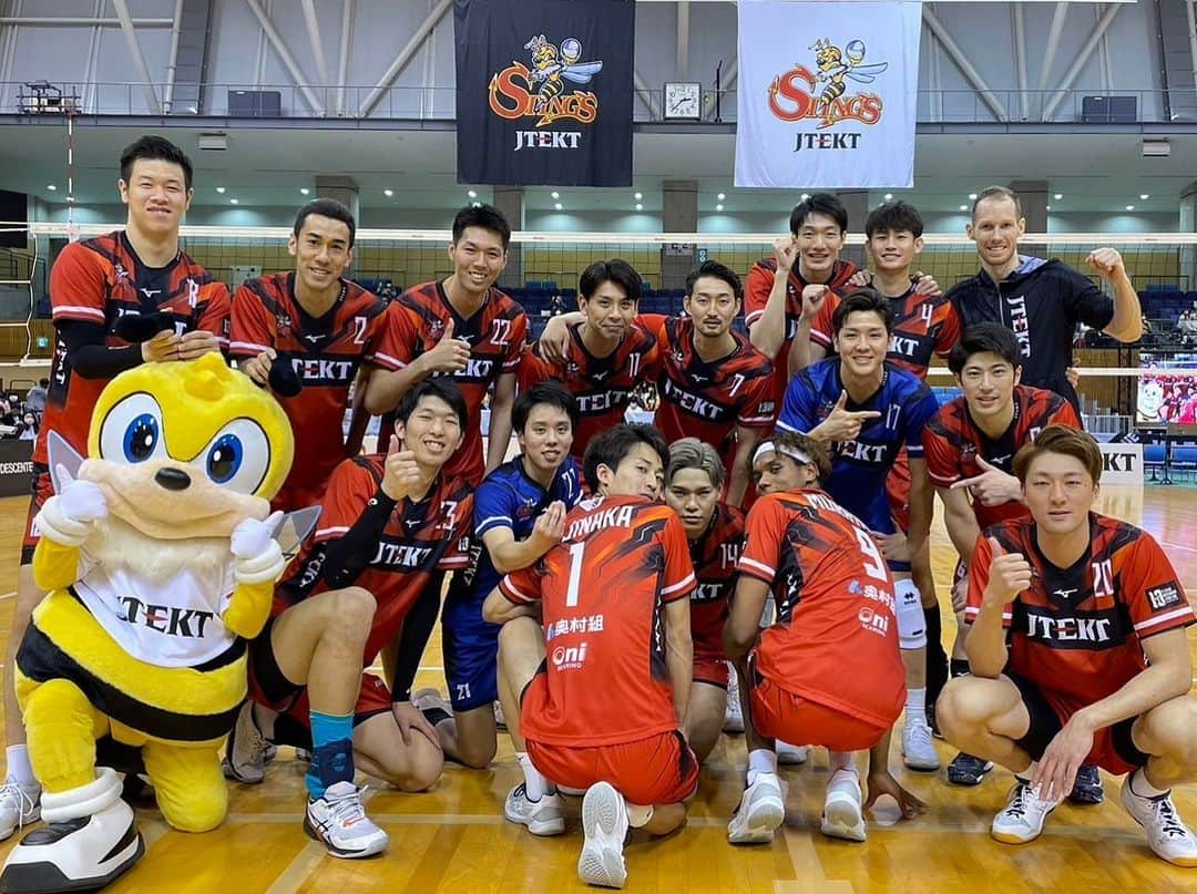 藤中優斗 のインスタグラム：「・ 19 ・ #vリーグ #ジェイテクトstings」