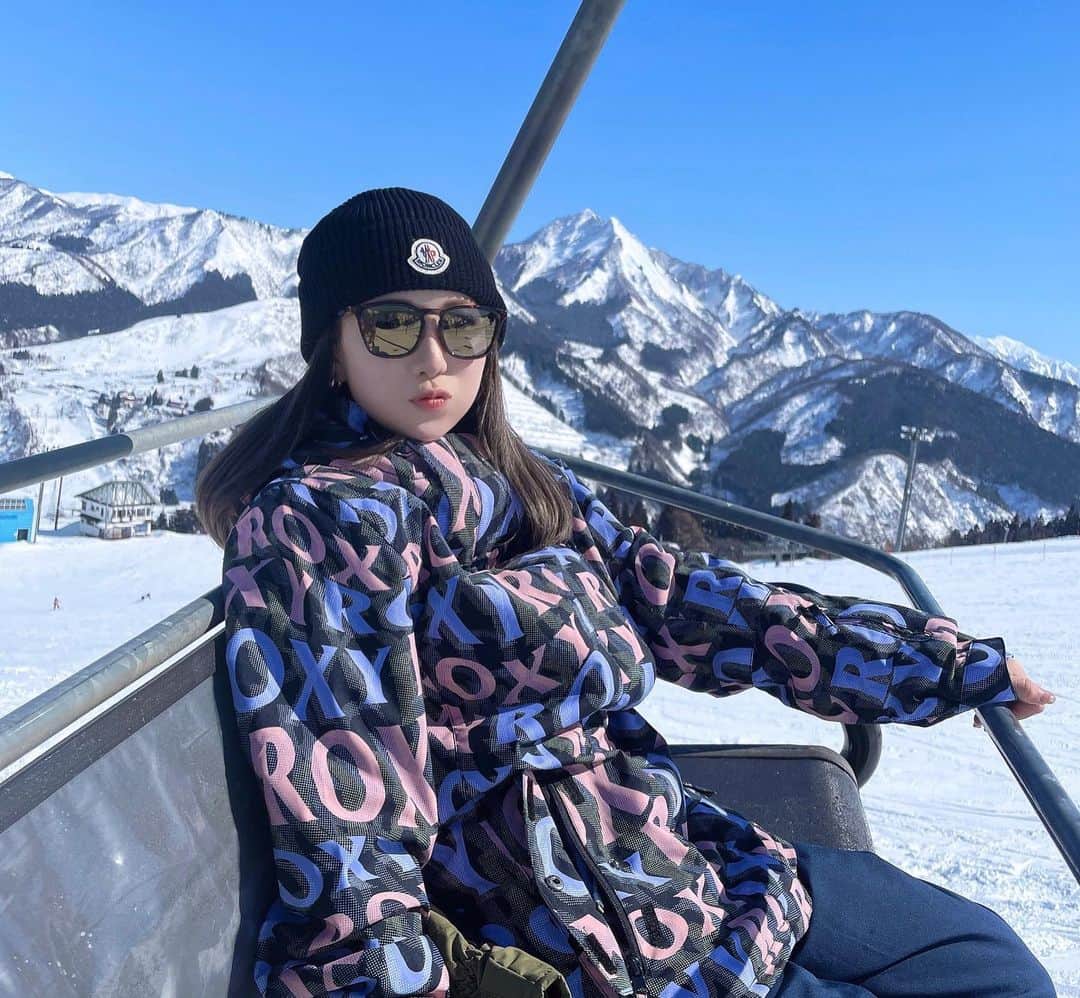 きりたんぽのインスタグラム：「プライベートでスノボ🏂楽しかったの🥹🫶🏻早く寒くならないかなあああ(気が早すぎ)」