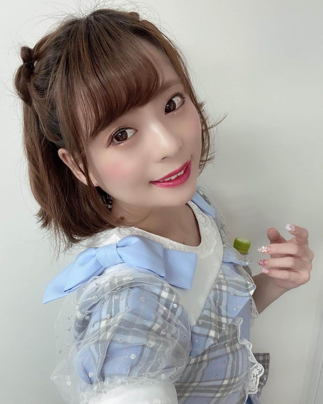 亀田ゆかりのインスタグラム：「. . ハーフツイン . . #ヘアメイク #ショートボブ #アイドル」