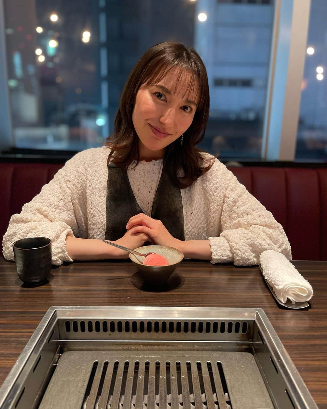 松本リコさんのインスタグラム写真 - (松本リコInstagram)「・ ・ ・ ・ White Day Dinner...♡ ・ ・ ・ #japanesegirl #japangirl  #ハーフ顔 #カップル #couple  #fashion #ファッション #whiteday #銀座 #銀座ディナー #うしごろ銀座 #ginzadinner」3月19日 23時42分 - rico.matsumoto