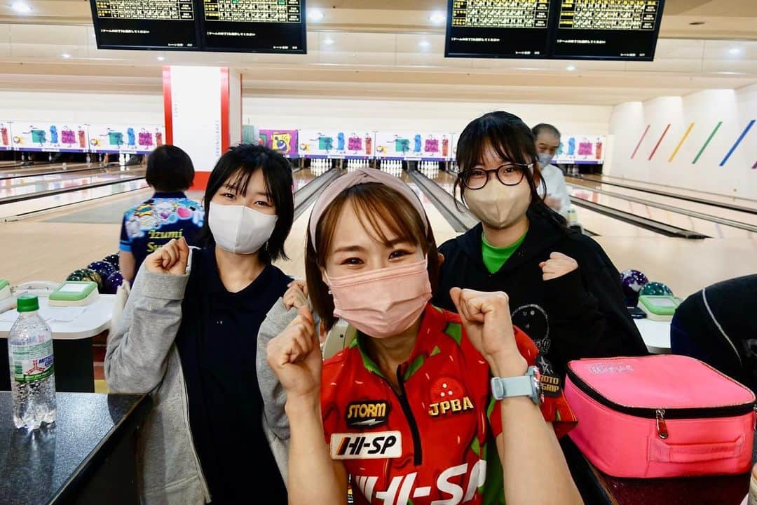 安藤瞳のインスタグラム：「最高の1日だったことに 間違いなし😊✨🎳  #浦和スプリングレーンズ #チャレンジマッチ #埼玉にも幸せ協同組合員😂」