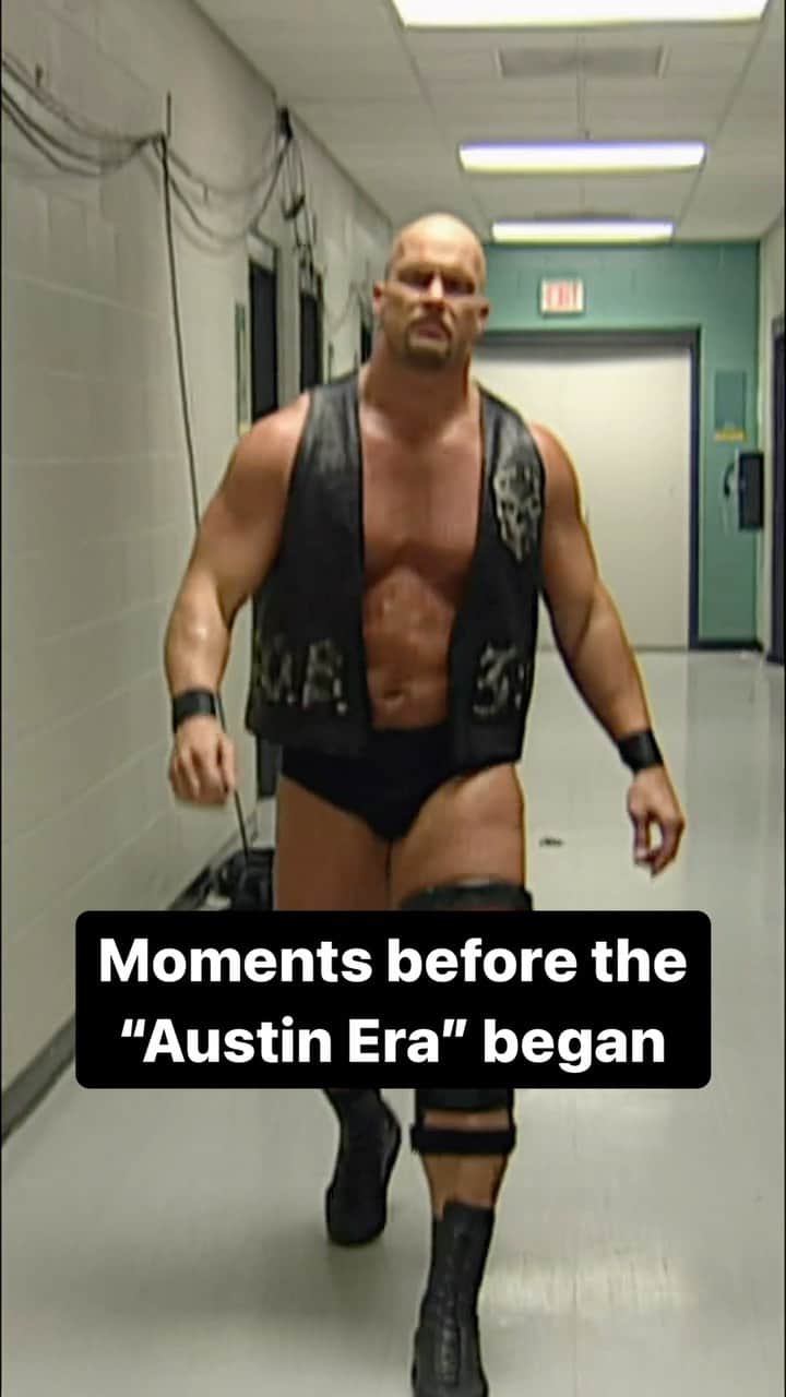 ストーン・コールド・スティーブ・オースチンのインスタグラム：「@steveaustinbsr had ice running through his veins before #WrestleMania XIV」