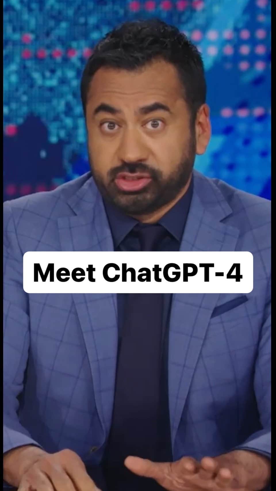 のインスタグラム：「This ChatGPT is getting pretty smart… too smart @kalpenn」
