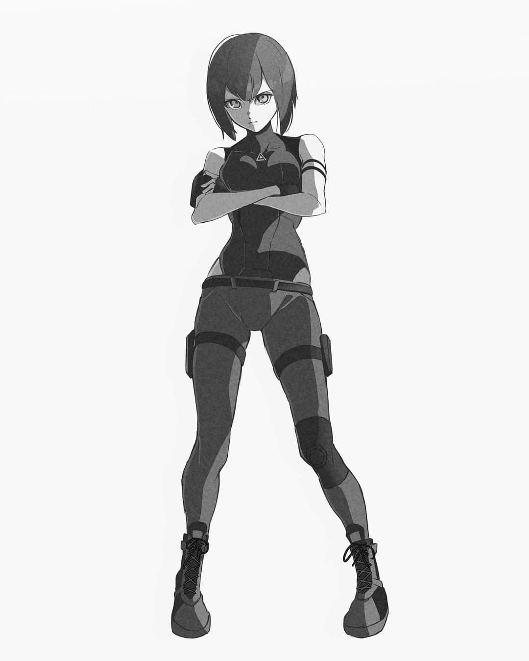 夏目雛子さんのインスタグラム写真 - (夏目雛子Instagram)「drawing practice φ( · _· ) GHOST IN THE SHELL / Motoko Kusanagi  #conceptart #conceptartist #characterart #artstyle #digitalpainting #digitalartist #digitalillustration #digitaldrawing #anime #manga #girldrawing #イラスト #イラストグラム #ghostintheshell #motokokusanagi #攻殻機動隊」3月20日 1時22分 - hinako_natsume