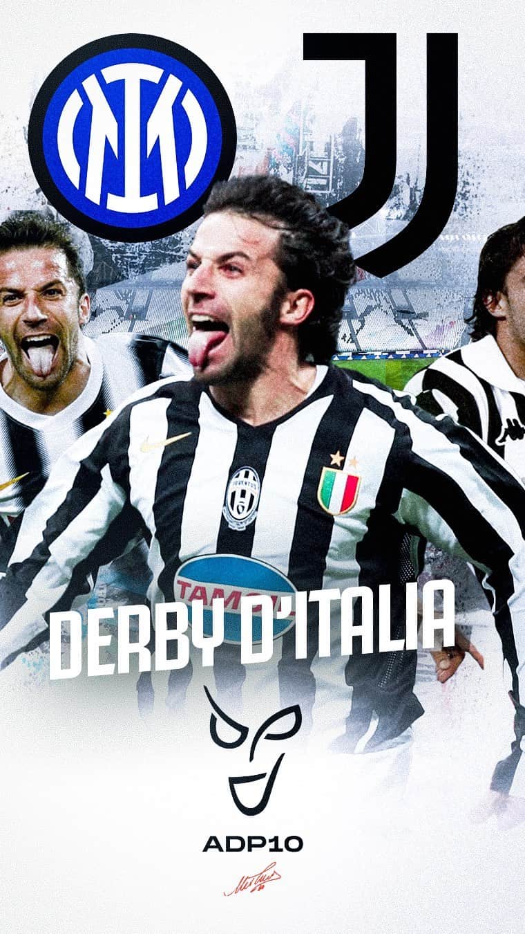 アレッサンドロ・デル・ピエロのインスタグラム：「Derby d’Italia #adp10  . #Inter #Juve #DerbyD’Italia #goal @juventus @inter @seriea #sunday」