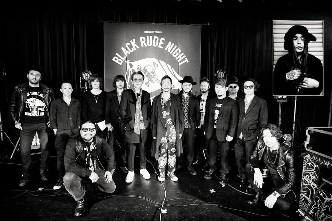 The Birthdayのインスタグラム：「Thanks! Tokyo!! Thanks! LIQUIDROOM!! Thanks! SPEEDER-X!! and TR I4TH!! Thanks! Rude Gallery and Mr.KATAYANAGI!!  RUDE GALLERY PRESENTS『BLACK RUDE NIGHT』 3/15/2023 ＠ LIQUIDROOM  Photograph by @shimboyuki  #thebirthday」