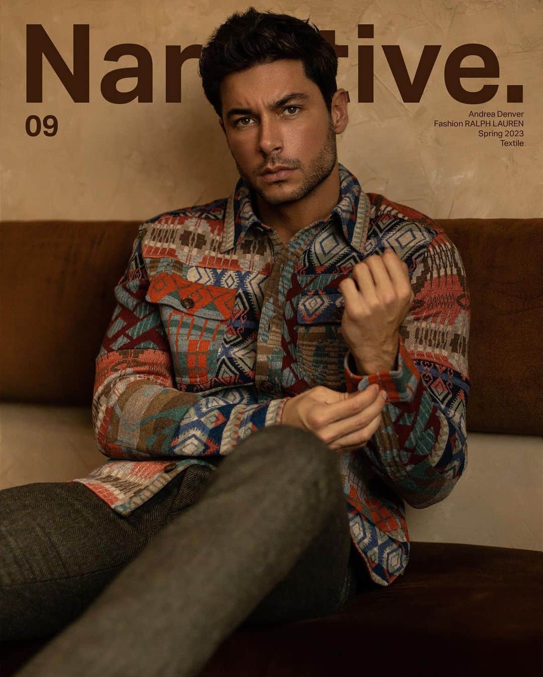 アンドレア・デンバーのインスタグラム：「New cover story for @thenarrativemag 📸 @blakeballardphoto」