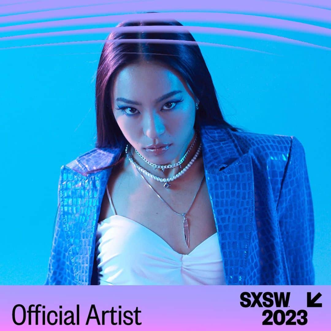 大門弥生のインスタグラム：「@sxsw live show🎤 16th 10:40pm at Higher Ground @highergroundatx  17th 9pm at Elysium  We're completely ready!! Austin Texas bb✨✨✨  Must be join!!」