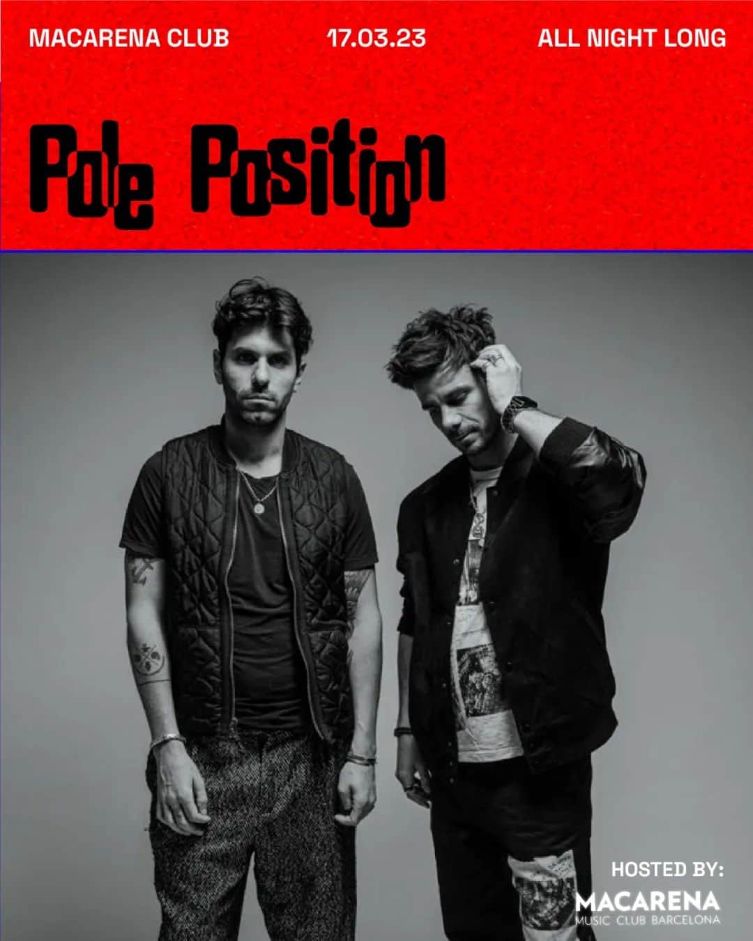 ハイメ・アルグエルスアリのインスタグラム：「I ve always wanted to be on Pole Position. Im very glad i can finally share my energy, my knowledge and my love for this project with my partner and matey @loic_brunch 🖤💣🏁」