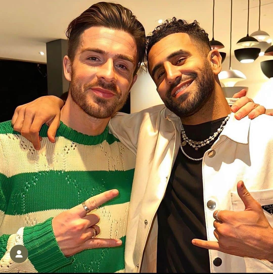 のインスタグラム：「Not a bad pic @jackgrealish」