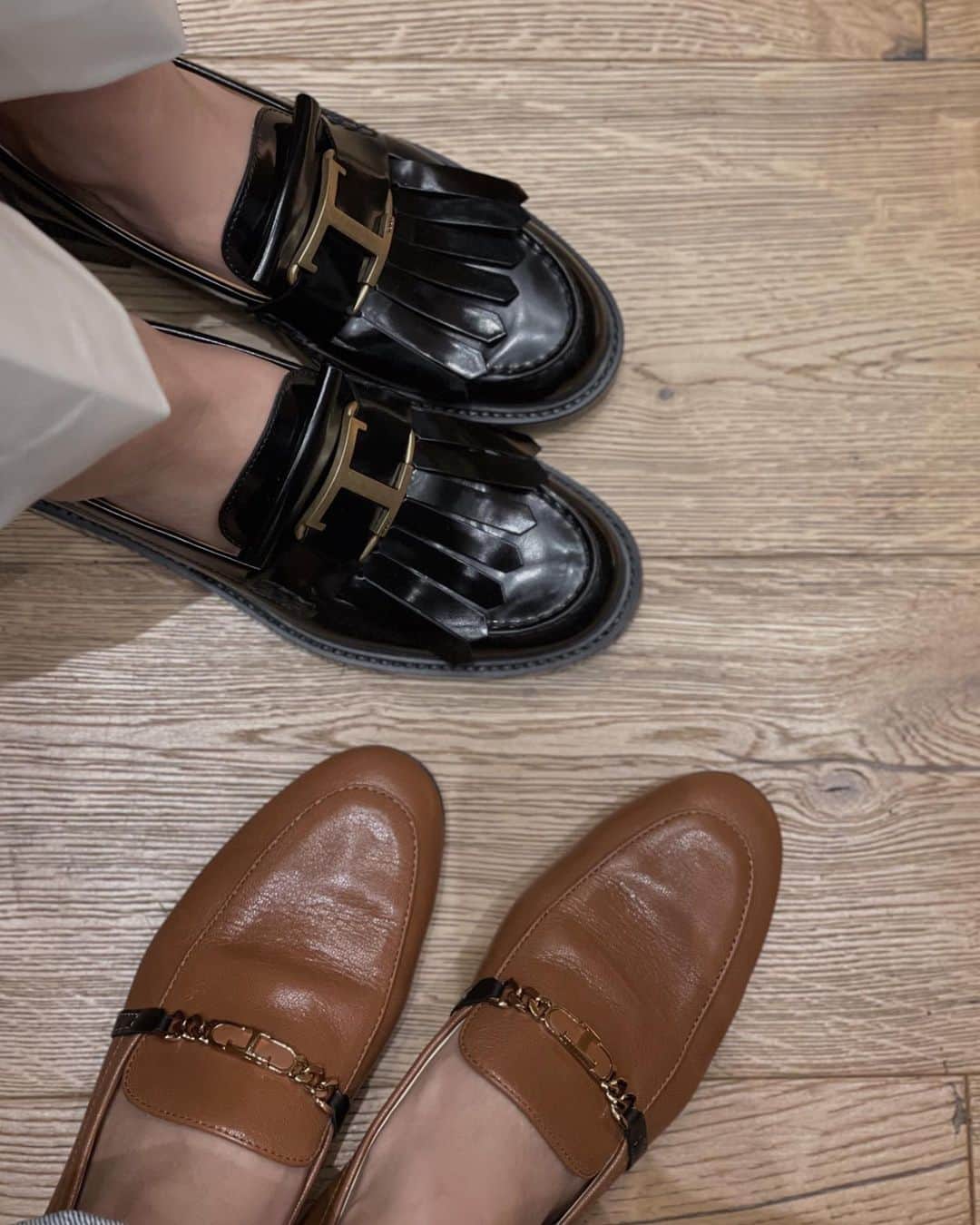 吉川まあこさんのインスタグラム写真 - (吉川まあこInstagram)「✴︎  tods♡  #shoes #tods#todsshoes  #ローファー」3月16日 16時59分 - maako_hinahina
