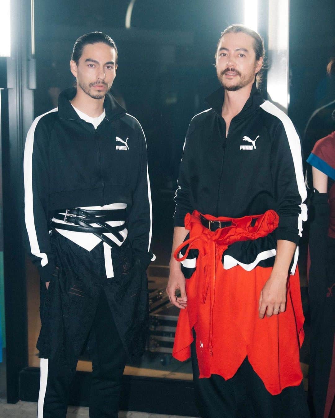 Shun Watanabeさんのインスタグラム写真 - (Shun WatanabeInstagram)「The first part of the runway, the FOREVER part, was centered around @puma T7 tracksuits and classic lines such as Suede and Clyde, and reimagined classic Japanese styles, samurai, ninja, kimono, obi and hakama silhouettes, hand-stitched and sporty upcycled couture.   @puma @pumajapan  75 years anniversary “Forever. Faster.” The Show  Creative Direction and Styling @shun_watanabe  Show Producer @shinjitorigoe  Hair @wakaadachi  Make up @tomohiro_makeup  Nails and 3D nail art @tomonyan55  Styling @peter_gunn_sho  Costume Production @clarendon_court  Casting @shimana_casting」3月16日 9時53分 - shun_watanabe