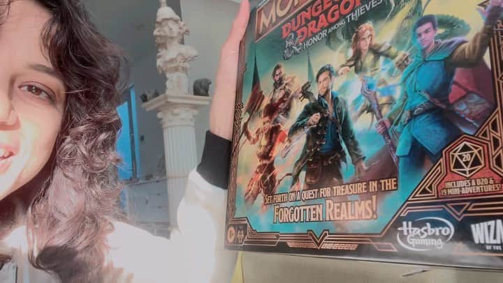 ミシェル・ロドリゲスのインスタグラム：「Hahahahha it’s so strange to be turned into a toy, it never gets old for me, so far Avatar, Fast & Furious, now Dungeons & Dragons.  #freeproduct, a reminder Im a sucker who makes these geeky videos for free lol… labor of love, I hope people enjoy the hard work the hasbro team put into making all this cool stuff 💚💛✨🤘🏽」