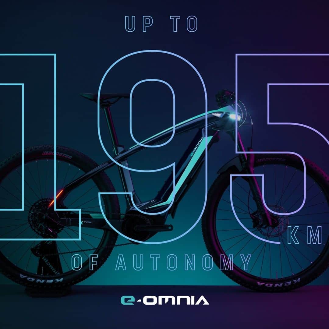 ビアンキJAPANのインスタグラム：「-Numbers speak- 数字で見るE-Omnia  195km: 最大航続距離 アシストがより長く続く。  #Bianchi #ビアンキ #RideBianchi #BianchiLifE #eOmnia」