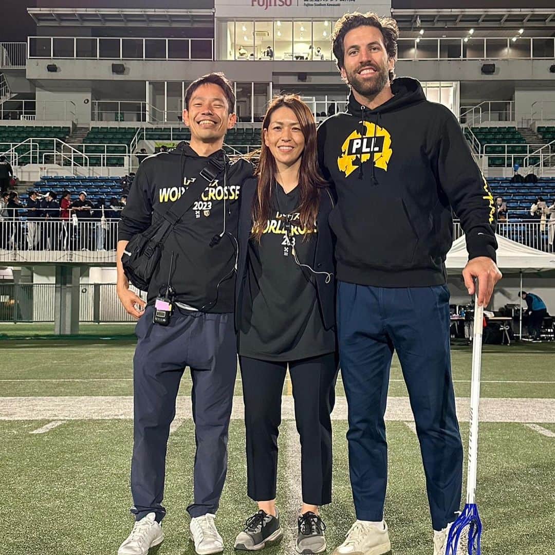 山田幸代のインスタグラム：「Dear PLL  Thank you so much for participating in our event.  Thanks to you, Japanese lacrosse players embraced their dreams and fell in love with lacrosse even more. I still remember the excitement and enthusiasm in the stadium.  I started this event to introduce lacrosse to many children who do not know about lacrosse yet. I am very happy that Japanese students have been so passionate about this event and that they have grown through the experience.  I hope that lacrosse, which I love so much, will continue to grow throughout Japan and around the world, and I look forward to creating more opportunities for lacrosse in the future.  To the PLL players and Unleashed players Your performance has impressed many Japanese lacrosse players. Thanks to you, we were able to successfully complete this event. You guys are so special🙌🏻  To Mr Paul Rabil  Thank you for helping us. Because of you, lacrosse players all over the world can have hope. We look forward to working together again to make lacrosse more exciting in the future.  To Christina and Rachael Thank you for all of the coordination. Without you, this event would not be possible. We really appreciate it.  To the PLL media team Thank you for always making this event so much fun with your great videos. I always see you working late into the night and early in the morning, and I always respect you for the fact that lacrosse is growing every day because of these people.  And finally, to Kristen and everyone else involved with PLL Thank you very much for all the cooperation you have given us since before their departure. I was able to cooperate with each unit and learn a lot of things. Thank you very much.  It was a great experience and a real pleasure to organize this event with the PLL. We are very much looking forward to growing lacrosse with you in the future.  Thank you so much. Sachiyo Yamada  #pll #lacrosse #unleashed」