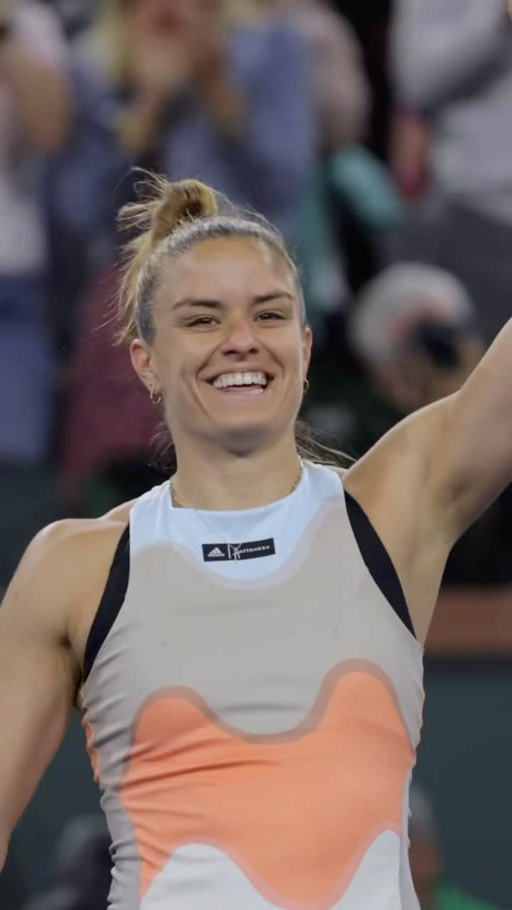 マリア・サッカリのインスタグラム：「Comeback Champ 🙌  #TennisParadise | @mariasakkari」