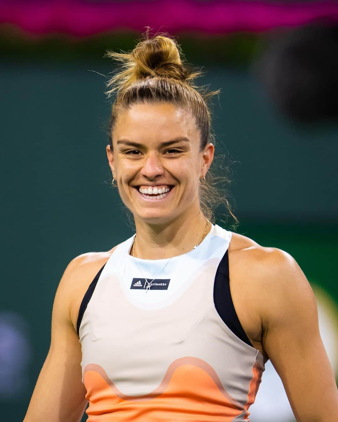 マリア・サッカリさんのインスタグラム写真 - (マリア・サッカリInstagram)「Sakkari 🤝 Semifinalist  @mariasakkari survives another test and secures the win over Kvitova, 4-6, 7-5, 6-1!  #TennisParadise」3月16日 13時15分 - mariasakkari