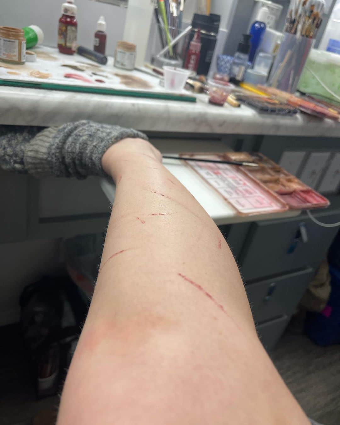 アシュレー・ジョンソンさんのインスタグラム写真 - (アシュレー・ジョンソンInstagram)「Bellie. Bite progression tests. Anna.」3月16日 13時15分 - ashleythejohnson