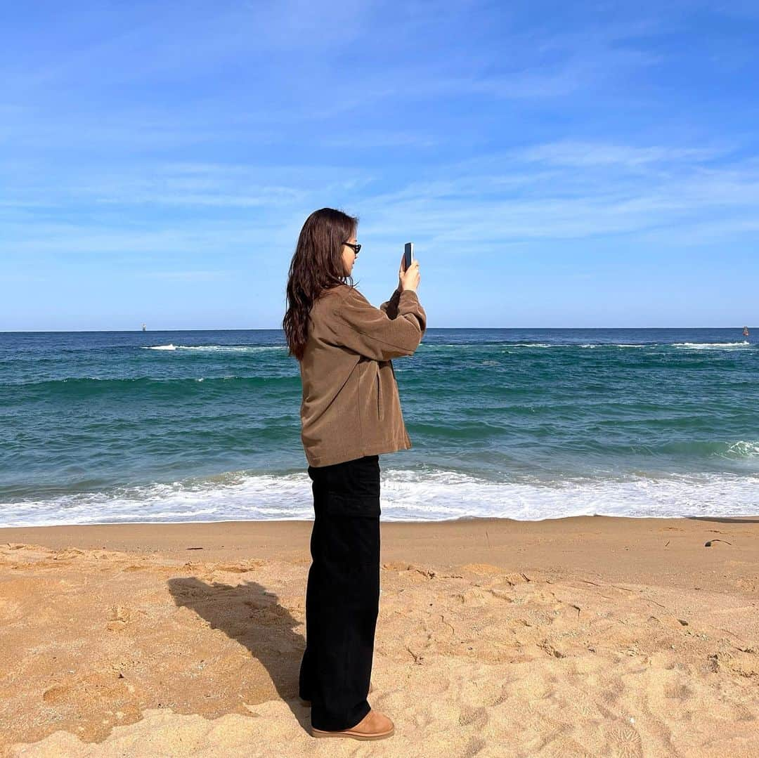 ガユンのインスタグラム：「🌊🌊🌊」