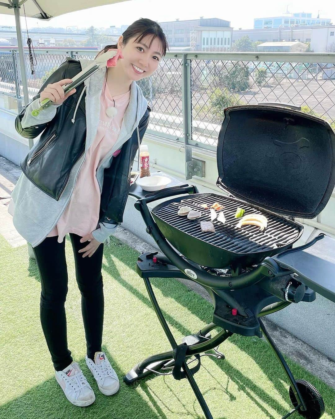 原アンナさんのインスタグラム写真 - (原アンナInstagram)「BBQ〜♡  #かながわらく楽ウォーキング #横浜南部市場」3月16日 13時42分 - annahara821