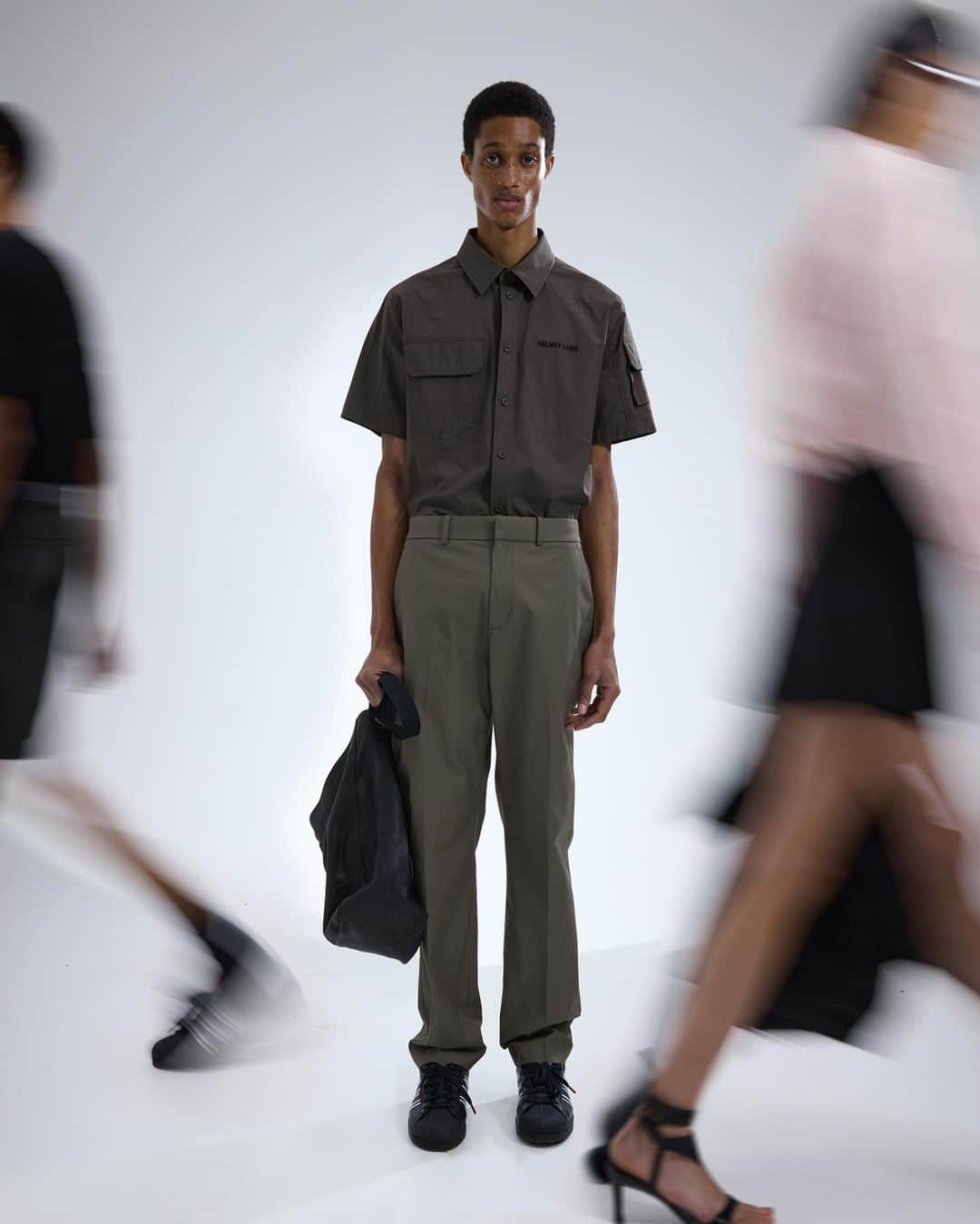 ヘルムート ラングのインスタグラム：「HELMUT LANG S/S 2023 COLLECTION - New York, N.Y. WWW.HELMUTLANG.COM」
