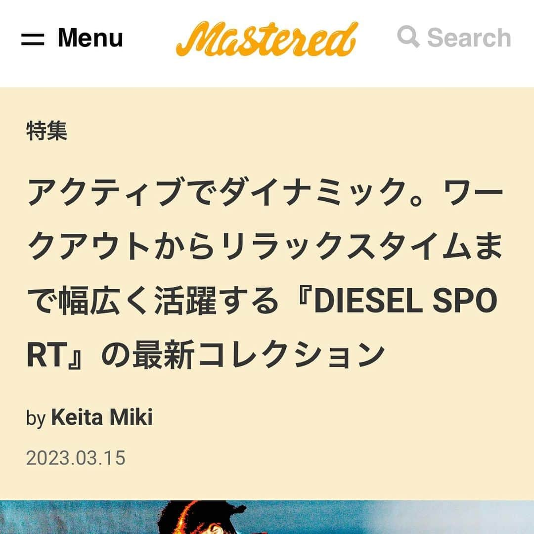 渚さんのインスタグラム写真 - (渚Instagram)「DIESELさんが2022年春夏シーズンで展開してる新コレクション『DIESEL SPORT』  今回、Masteredさんで『DIESEL SPORT』最新コレクションを特集してる中の一部に、生意気に参加さしてもらった奴が、うち  Masteredさんの中で『DIESEL SPORT』、2パターン着さしてもらってます  撮影、スタッフさん、環境、全部普段とちゃうから、最初ドキドキしておかしなるか思た 近くに見た事ある社員さんが居てホッとしたし、頼むから見えるとこにずっと居ってくれって思ったのに、自分でも信じられへんねんけど、ビックリするくらいすぐ慣れてもた  ていうのも、気になってる事、聞きたい事、全部先読みして、丁寧に説明してくれてたから  生意気なうちが生意気に、普段着ーへんような格好、あまりにも自分と離れ過ぎてるテイストが違い過ぎるものはちょっとなぁ、、、って、気になってる事を全部把握して下さってて【渚】捨てずの生かしつつ『DIESEL SPORT』さんの撮影して下さった事、ほんまに感謝しかないで  こんな薄い言葉で当たり前の事をまとめられたらムカつくかもやけど、やっぱプロって凄いな  撮影中、どんなポーズとったらええかもマジで分からんし、目線とか、雰囲気とか、その都度全部教えてくれてた この辺見て下さい、とか、ライト当てるのでそのままのポーズで、とか、もう少し優しくカメラを見てあげて下さい、とか 自分でも何言わせてもうてんねんって思うような事もあって、ようけ迷惑かけたと思うけど、無事撮影終わって安心したし、どんな風に出来上がるんやろってワクワクしてたけど、そもそも想像も出来んかったけど、完成したの見たら、もうアートやった わろてまうくらいのアート  2枚目の写真は特集に載ってるものとはまた別のものになるから、特集に載ってるもので渋くカッコ良く芸術的なものは、Masteredさんの特集で載ってるから、そっちで見てみてぇ  うちが着さしてもらったDIESEL SPORTのもので、DIESELのフラットサンダルとジップアップジャケットとスウェットパンツは特に気に入ってもうて着心地楽やしカッコええなぁてうちは思たこれは買おう思う  他にもMasteredさんのホームページで、色んなファッション情報載ってるから、気になる人は見てみてぇ  撮影中メイクさんヘアメイクさんスタイリストさん、色んな関係者の方々が、綺麗に撮れるように、商品を最大限に魅せれるように、撮影した写真をモニターで見てずっとチェックしてくれえるねんけど、ヘアメイクさんが「ちょっと入ります！」ってカメラマンさんにお伝えしてうちのとこに来て「髪遊び過ぎちゃいました」ってうちの髪触ってたの、印象的で楽しかった 遊び過ぎてもうたんやぁて思た  自分で言う事じゃないけど、よううちをつこてくれようと思たで この撮影前に会議とかでケンカせんとスムーズに話し進んでくれてたらええなぁて願うばかりやわ  ええ経験さしてもらいました ありがとう」3月16日 18時06分 - nagisainter