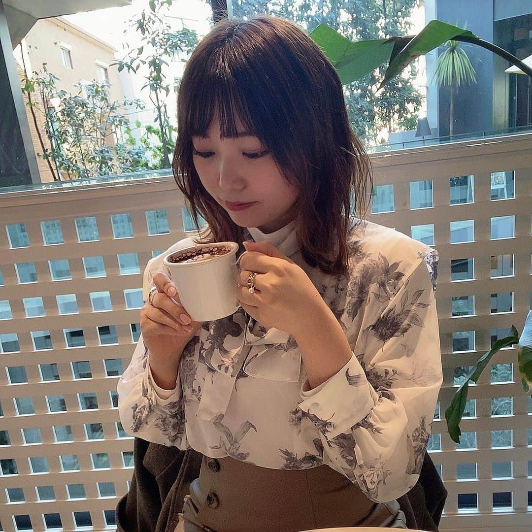 山之内優美さんのインスタグラム写真 - (山之内優美Instagram)「cafe☕️✨  #原宿 #cafe #カフェ #インスタ映え #デート #date」3月16日 18時48分 - _yuuupochan