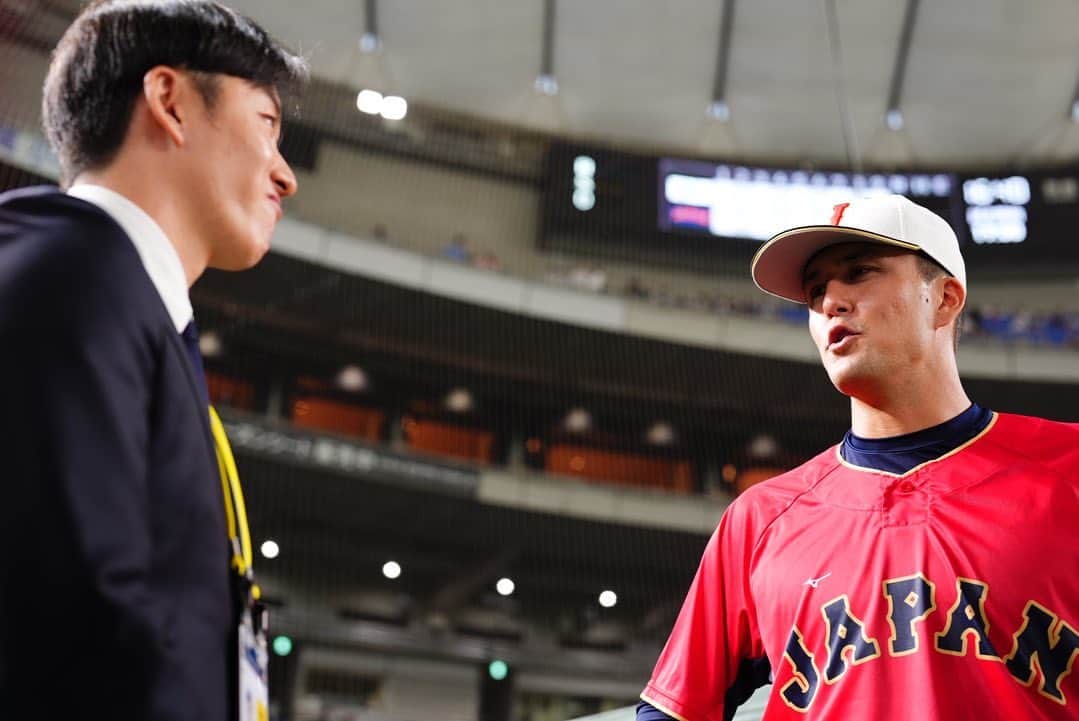 斎藤佑樹のインスタグラム：「Let’s go Lars!!!」